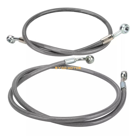 Polaris Ranger XP 800 2 x Front Brake Hose Line Left & Right (2010–2017)