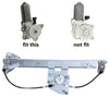 Saab 9-3 Rear Left Window Regulator W/o Motor (2003–2011)