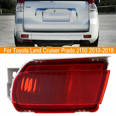 Toyota PRADO FJ150 Left Red Rear Tail Fog Lamp Housing (2010-2018)