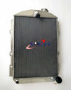 Chevy Hot / Street Rod 6 Cyl w / Tranny Cooler Aluminum Radiator & Fan (1938)