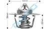 Ford Falcon BA BF FG 4.0L Barra Turbo / Non Turbo Thermostat & Gasket