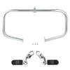 Harley Road Glide Engine Guard Crash Bar w/ Footpeg (2009 - 2024)