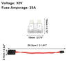 Cars 25A Blade Style Fuses Mini Fuse Adapter Tap