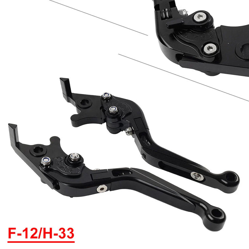 Honda VFR1200 / F CNC Black Extendable Brake Clutch Levers (2010-2014)