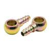 Motorcycle Car 10mm ID Hose Barb 16mm Banjo Fitting Fuel Line Adapter 2 x