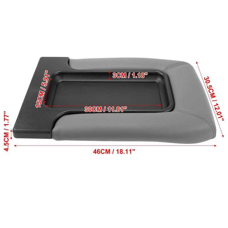 Chevrolet Silverado 3500 Gray Center Console Cover (2001 - 2006)
