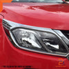 Holden Colorado Matte Black Head Tail Light Lamp Cover Trim (2016-2023)
