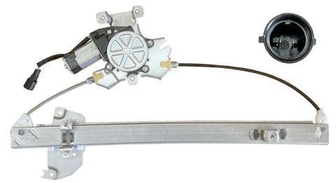 Nissan Navara Rear Left Window Regulator W/ Motor 2 Pins (2005–2015)