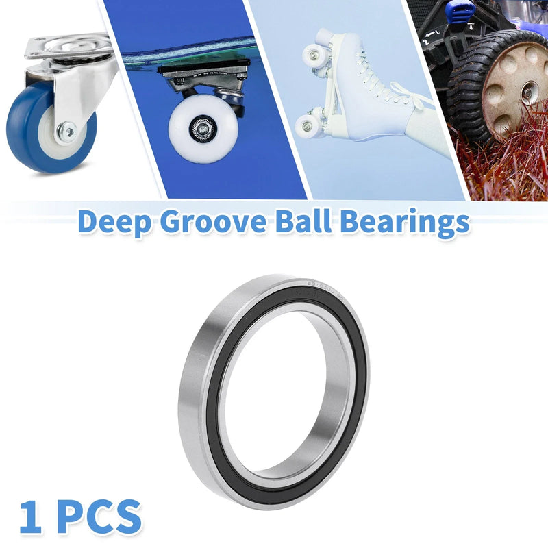 Scooter Skateboard Wheel 75x105x16mm Deep Groove Ball Bearings 1 Pc