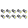 Car 20 x BA9S T4W 7020 LED Dome Map Side Marker Bulbs