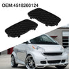 Smart Fortwo 2 x Front Lower Bumper Grille Fog Lamp Cover (2008–2012)