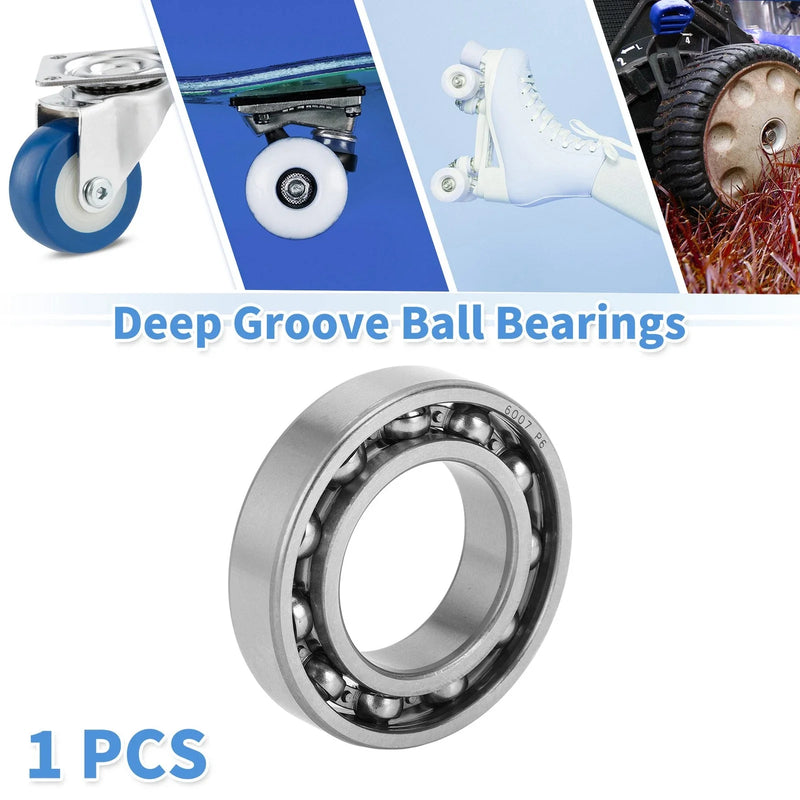 Scooter Skateboard Wheel Deep Groove Ball Bearings 35x62x14mm 1 Pc