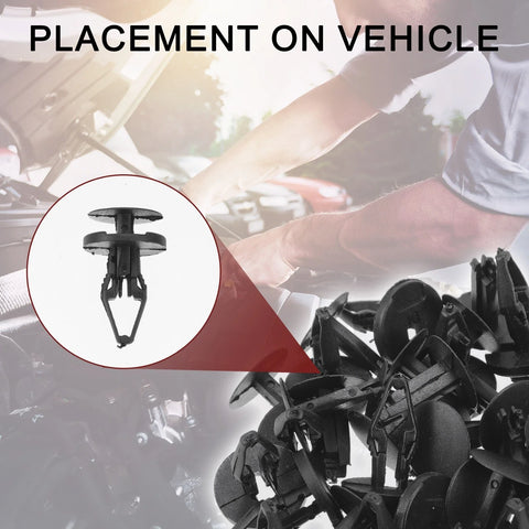 Chevrolet & GMC CK Trucks (2007-2008) 100 Pcs Front Fender Skirt Clip