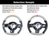 Mini R55 R56 R57 R58 R59 R60 R61 Custom Silver Carbon Steering Wheel (2006-2021)