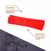 Motorcycle Dirt Bike CRF EXC YZF 72pcs RED Wheel Spoke Wraps