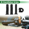 Motorcycle Hand Grips Cover Diamond Twill Pattern