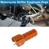 Suzuki RM-Z Shifter Footrests Pegs 1 Pc Orange