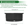 Lexus RX350 RX450H Trunk Retractable Cargo Cover (2007-2023)