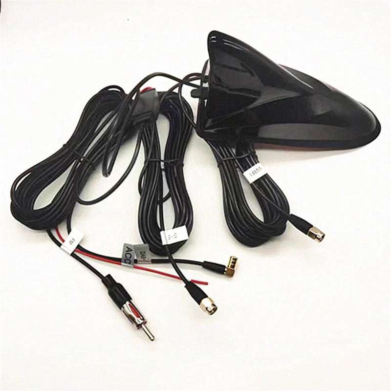 Car Shark Fin Antenna DAB GPS FM WIFI Stereo Radio Amplifier
