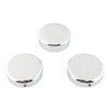 Harley V-Rod Night Rod Special 3 x Chrome Top Fork Tube Stem Nuts (2007-2011)