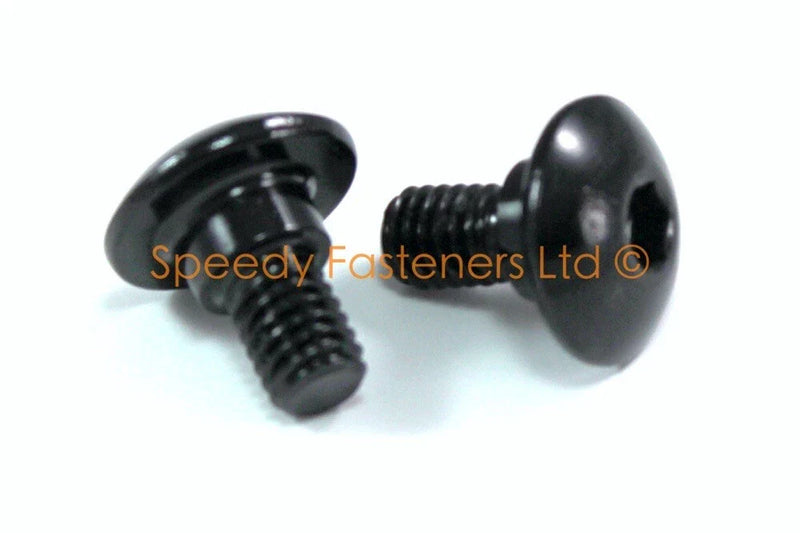 Honda CBR 600 RR Fairings Bolt Fixings Bolts Black Aluminium (2003–2006)