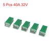 5 x Mini 40A Pacific PAL Fuse Female Push-in Auto Link Block Fuses Green