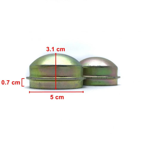 Center Wheel Hub Dust Cap Pair Fits Toyota Hilux RN30 LN50 LN85 UTE 1978-04 D06
