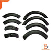 Ford Everest Platinum 8PC Matte Black Fender Flares (2022-2023)