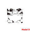Mini Cooper Union Jack AC Button Center Console Sticker PET Decal Fit