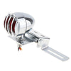 Honda Chrome Retro Tail Brake Light & Rear License Plate Bracket