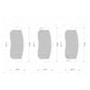 Nissan Bluebird / Maxima / Pulsar Rear Disc Brake Pad Set (1993-2001)