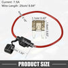 Car 12 AWG Fuse Holder 7.5A Mini Blade Style Fuse Set