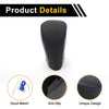 Honda Civic (2016-2021) Black Blue Faux Leather Car Gear Shift Knob Cover 1 Pc