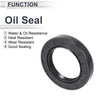 Universal Oil Seal / 45x70x12mm 5 Pcs / Seal Ring NBR Rubber