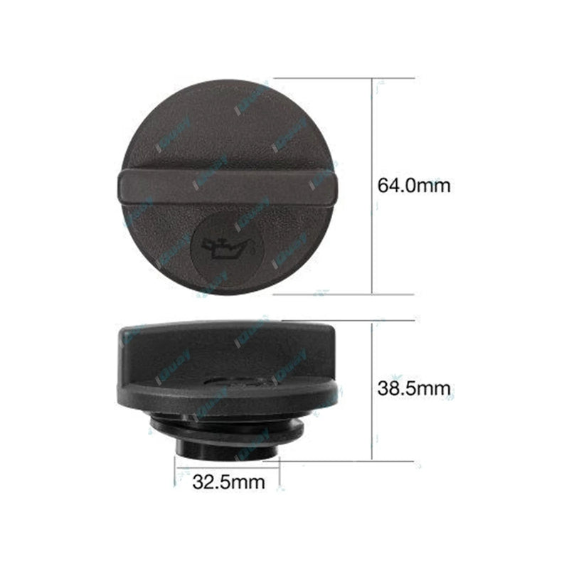 Nissan Exa KCN13 4cyl 1.8L CA18DE 1988~1991 Engine Oil Cap Plastic Screw