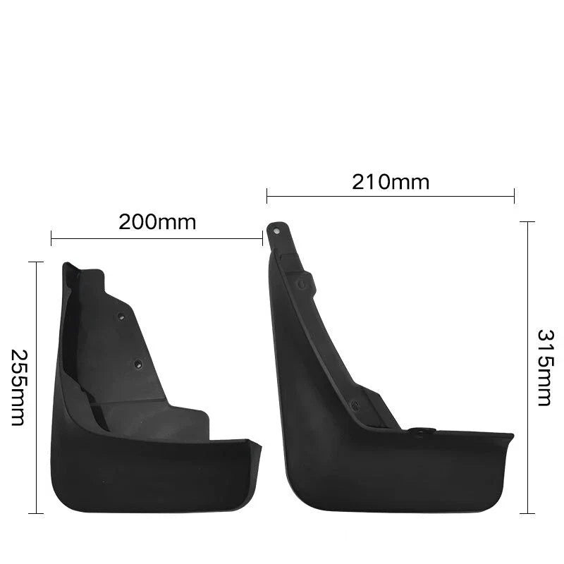 Lincoln Corsair 4 x Splash Guards Mud Flaps Mud Fender Mudguard (2020–2021)