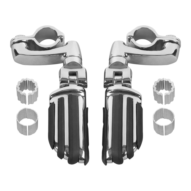 Honda Harley Touring Dyna Chrome Highway Footpeg Pegs 25/32/35mm