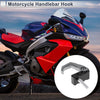 Make Model Square Fingerprint Motorcycle Hanging Hook 42mm Titanium Black