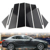 Mazda 3 Sedan 8 Pcs Gloss Black Door Trim Pillar Posts (2019-2021)