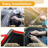 Hyundai Accent Sedan Side Window Vent Visors Window Deflectors (2012-2017)