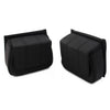 Harley Touring Black Fairing Lower Door Pocket Bags (1996-2013)