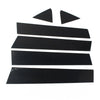 Dodge Charger 6 x Car Window Pillar Posts Trim Bright Black (2006-2010)