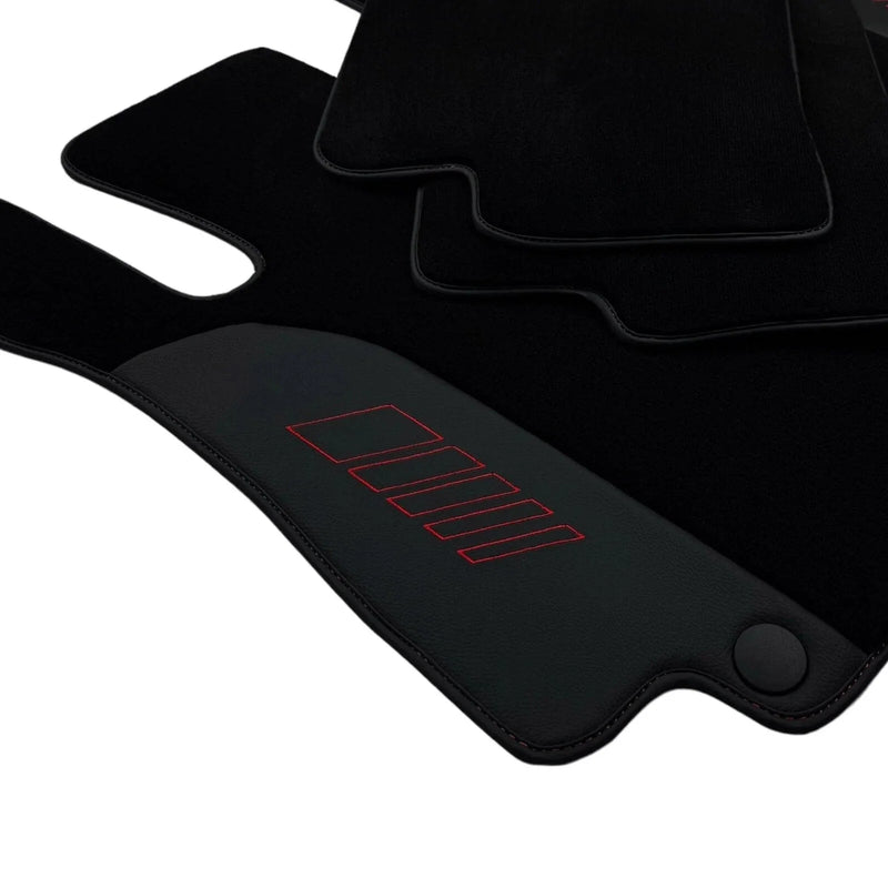Mercedes Benz CL-Class C215 Coupe Black Floor Mats (1999-2006)
