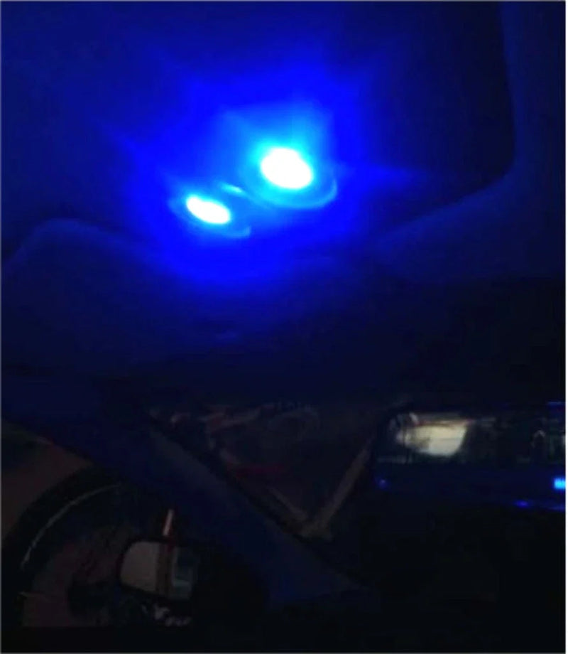 Ford Fiesta WP WQ Bright Blue LED Interior Light Upgrade Kit (2004-2009)