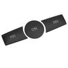 Mercedes Benz C, GLK, CLS, E Class 3 x Volume Button Knob Cover Trim (2008-2016)