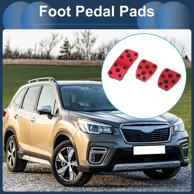 Subaru Forester 3 Pcs Foot Accelerator Pedal Covers (2006-2018)