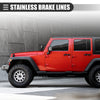 Jeep Wrangler JK Stainless Steel Brake Lines (2007-2018)