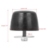 Jeep Wrangler 2 x Black Rubber Bumper Cushions (2002-2006)