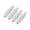 Mercedes-Benz 4Pcs Silver Tone Aluminum Alloy Door Lock Knobs