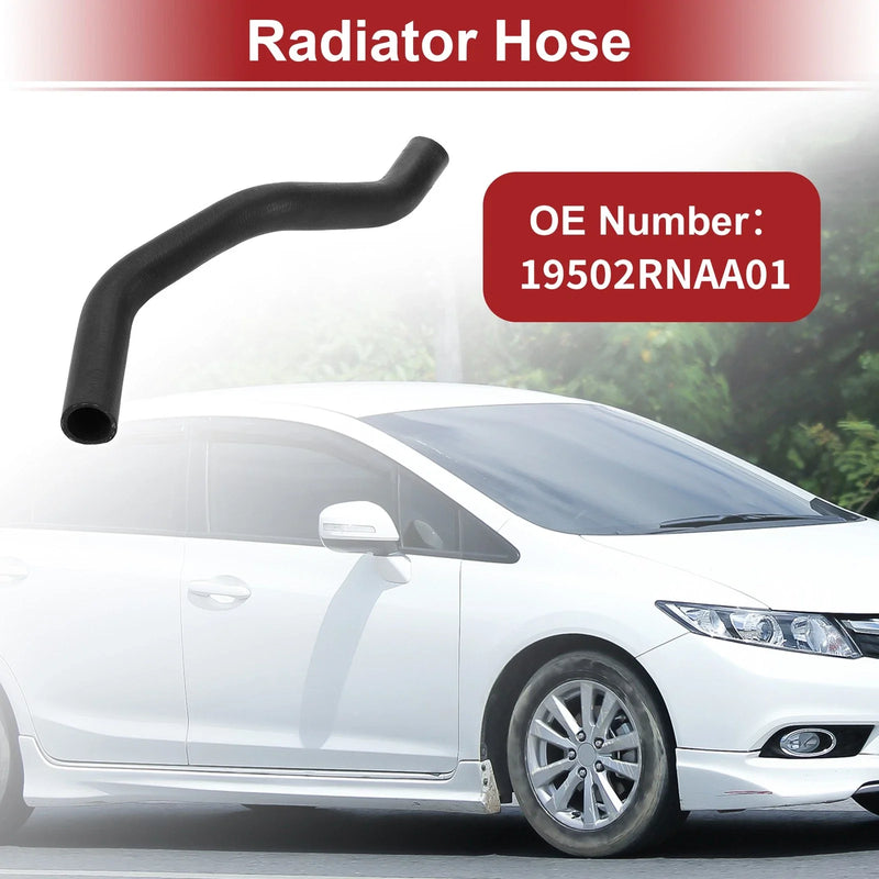 Honda Civic 2006-2011 Rubber Black 1 x Hose Radiator Hose